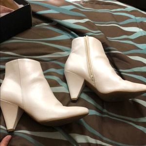 White booties